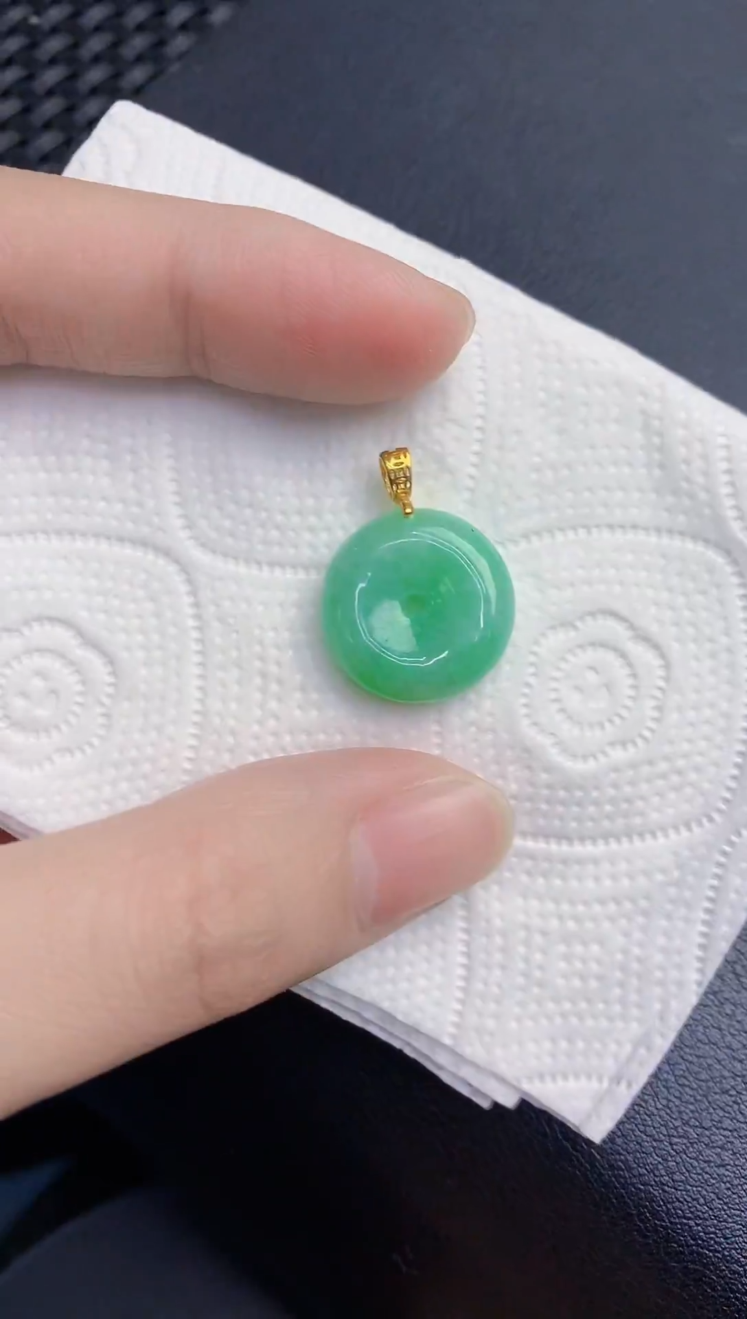 颈饰未镶嵌翡翠天然翡翠缅甸A货