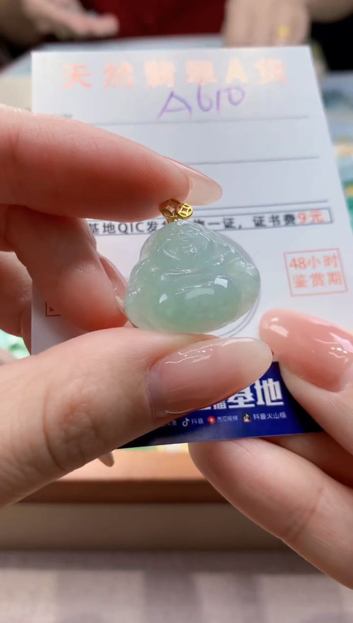 颈饰未镶嵌翡翠天然缅甸a货翡翠