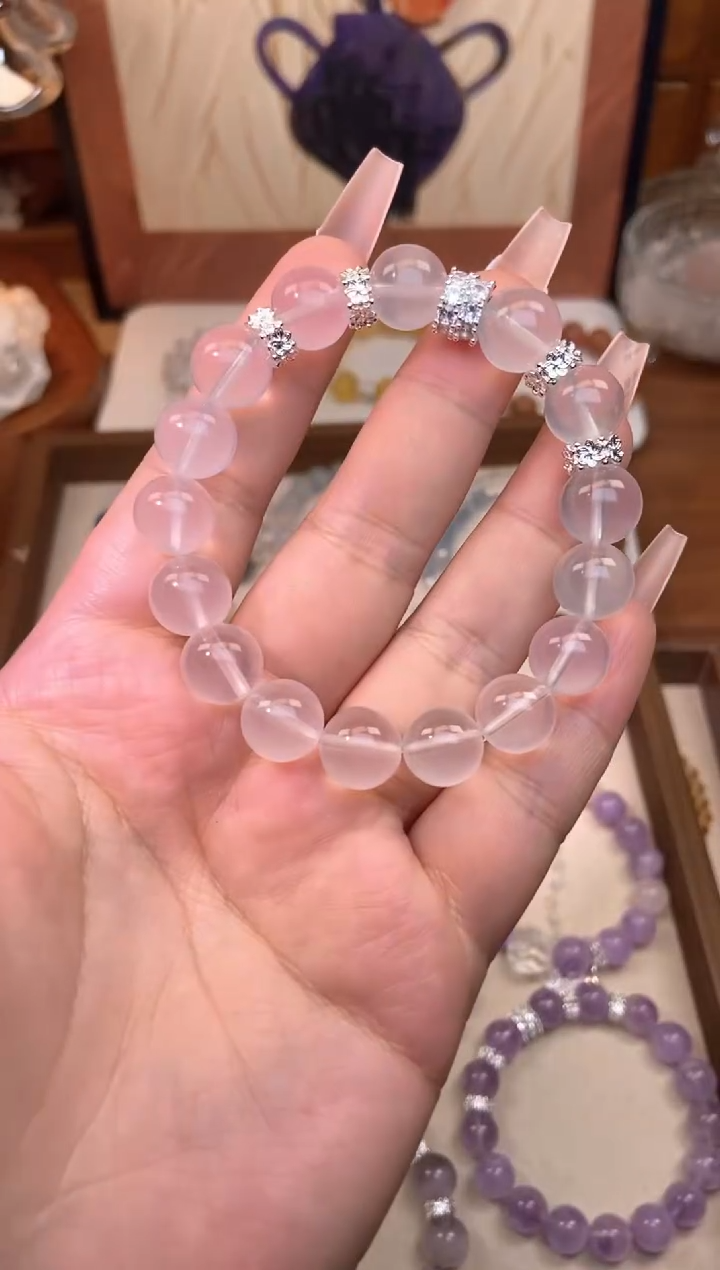 【闪购商品】水晶手链未镶嵌奶白晶