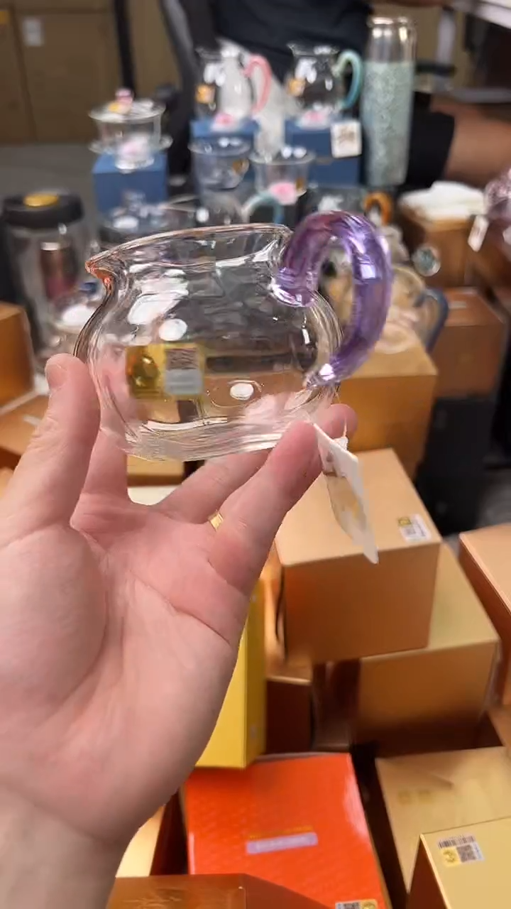 @@禾器晶彩纳福茶海浅紫色