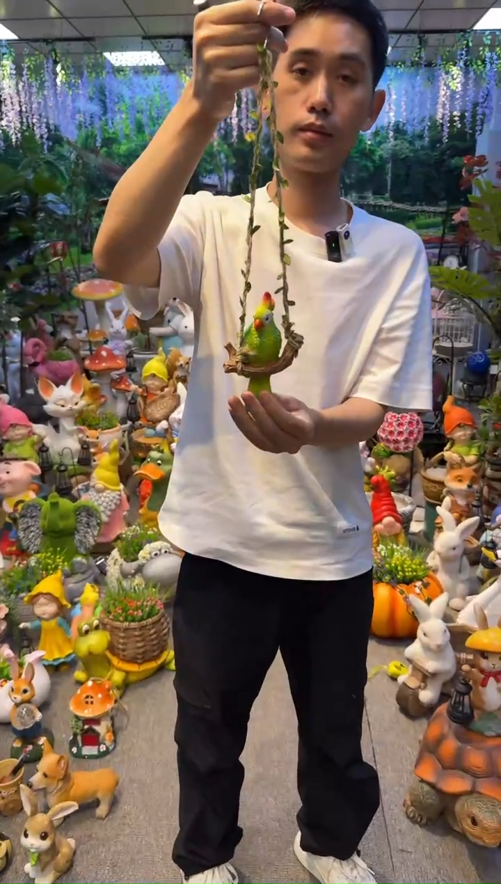 无花朵花园庭院摆件&00&