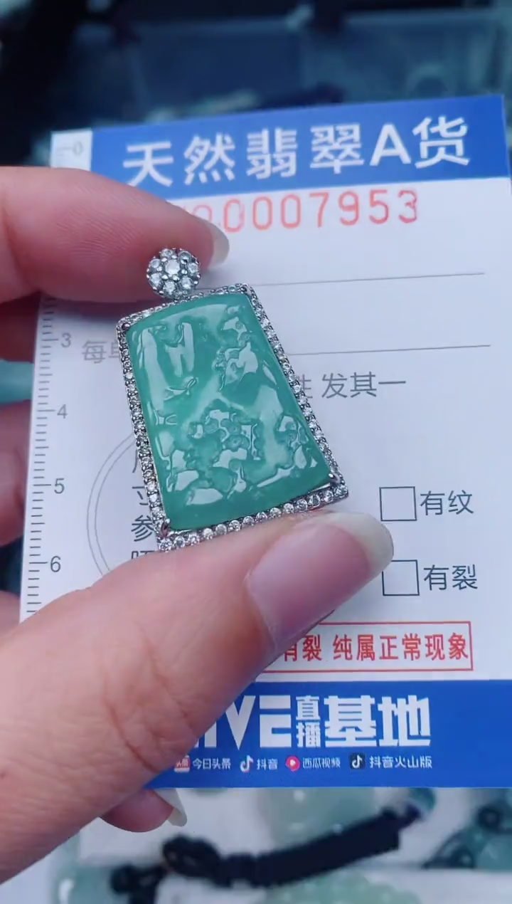 颈饰未镶嵌翡翠00007953