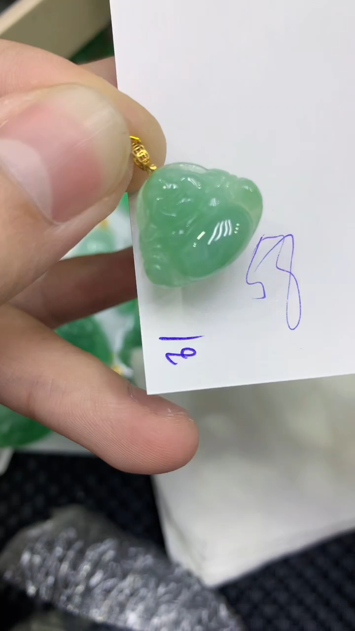 颈饰未镶嵌翡翠缅甸A货翡翠