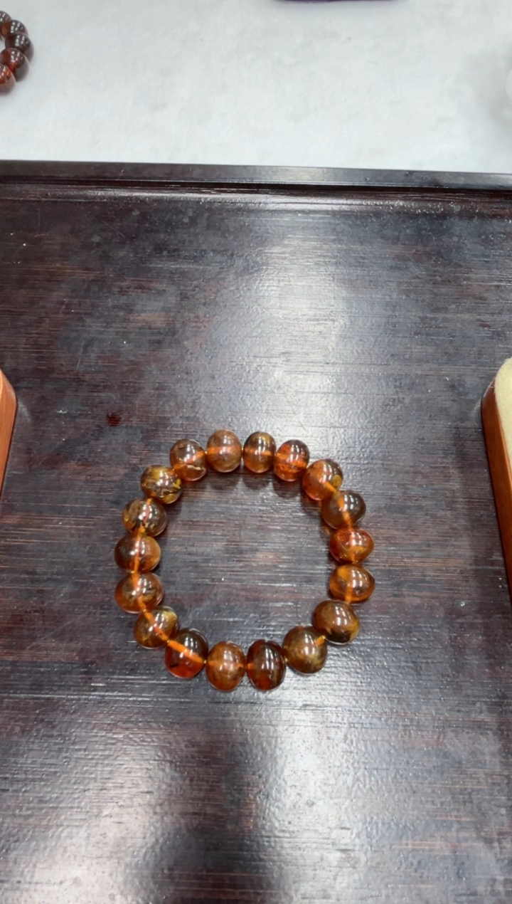 【闪购商品】琥珀裸石未镶嵌抚顺琥珀蜜蜡手串14+