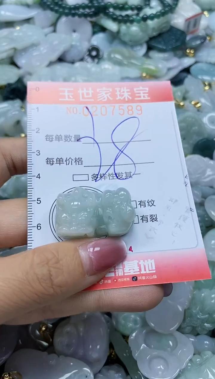 【闪购商品】翡翠颈饰未镶嵌闪购0207589
