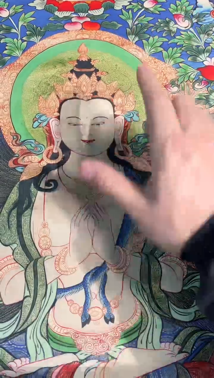 卷轴画天天的唐卡tk160