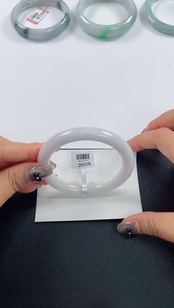 未镶嵌手镯翡翠基地发货H8981 54+