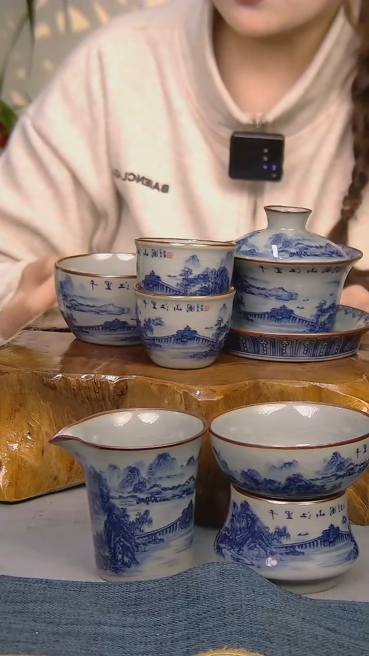 【闪购商品】简装家用款6件套 陶瓷家用茶具系列