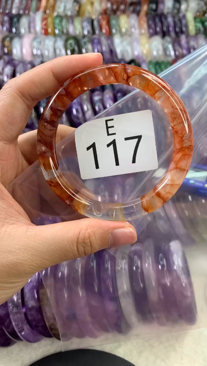 【闪购商品】水晶水晶手镯E未镶嵌117-59