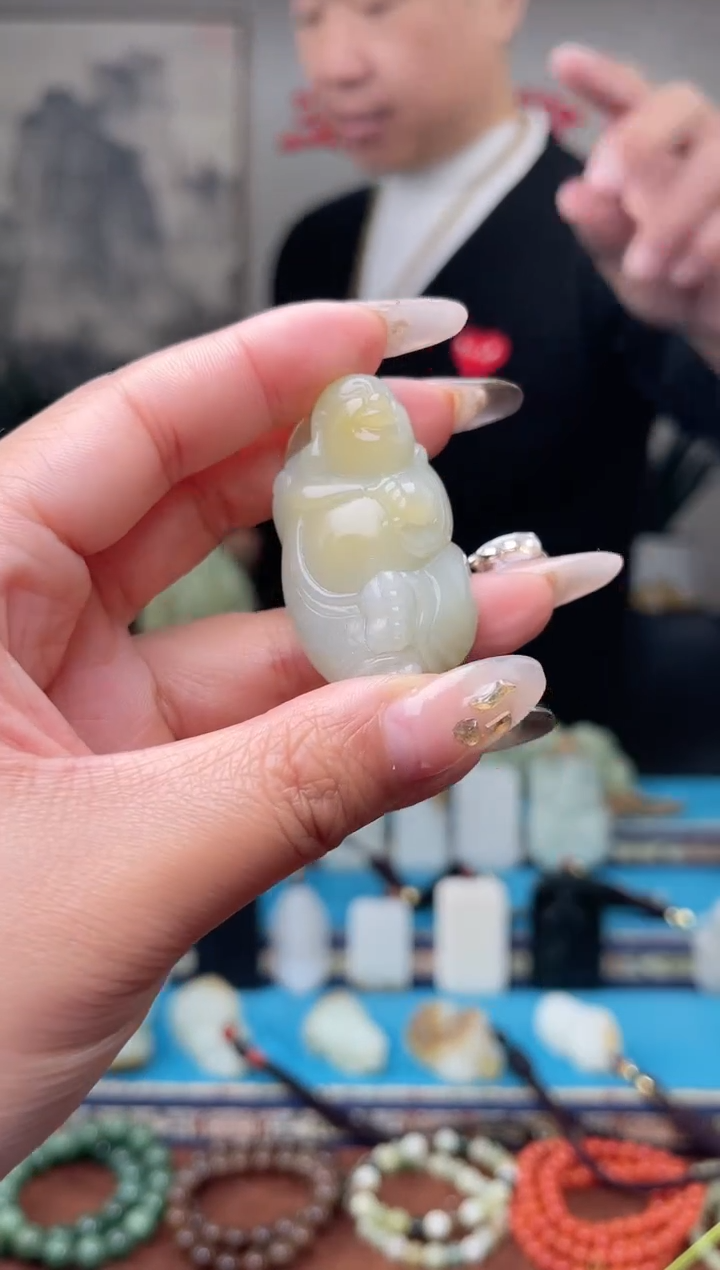 【闪购商品】和田玉挂件未镶嵌1