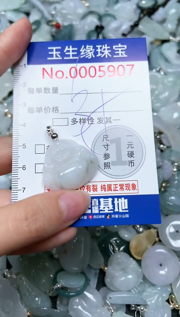 【闪购商品】翡翠颈饰未镶嵌闪购00005907