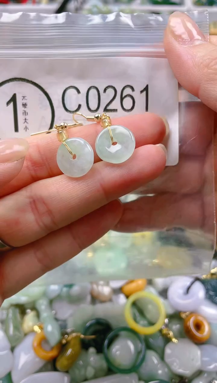 【闪购商品】翡翠颈饰未镶嵌/C/翡翠A货一图一物