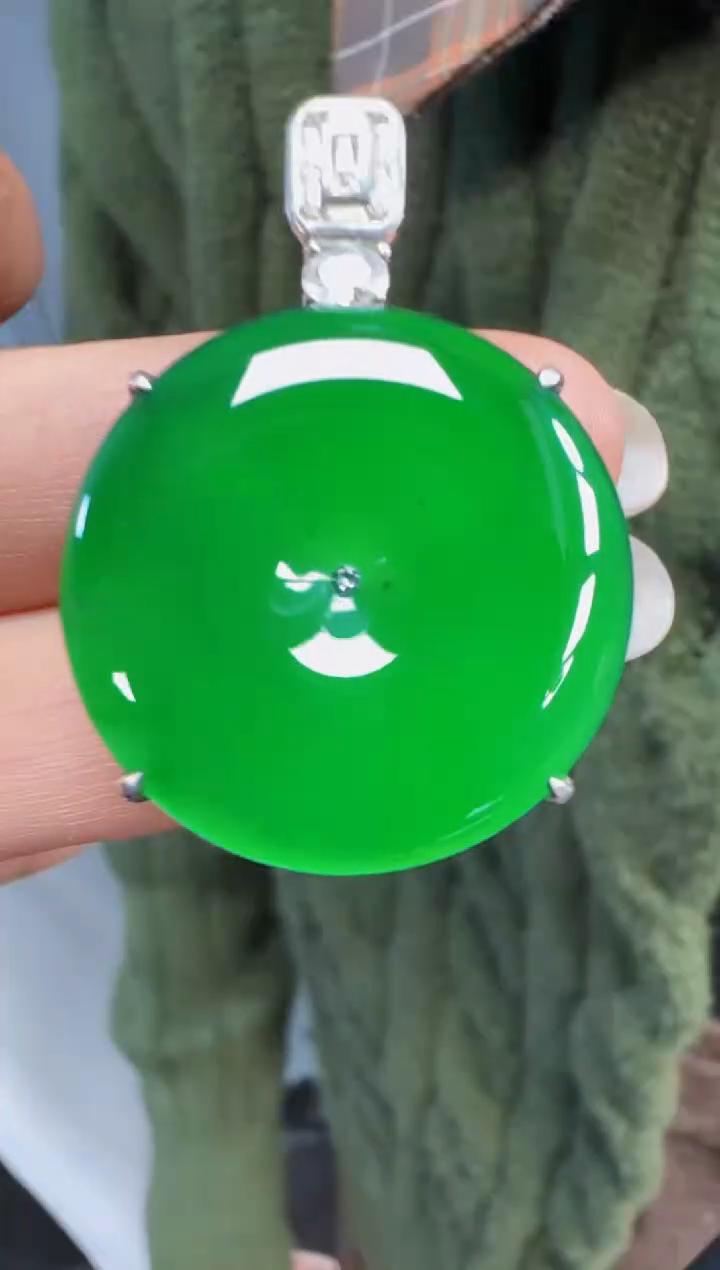 未镶嵌定制翡翠翡翠吊坠177