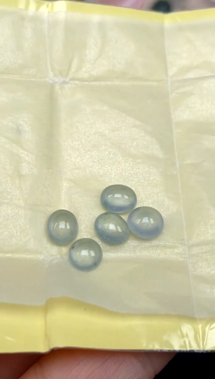 未镶嵌定制翡翠8天然缅甸A货翡翠蛋面