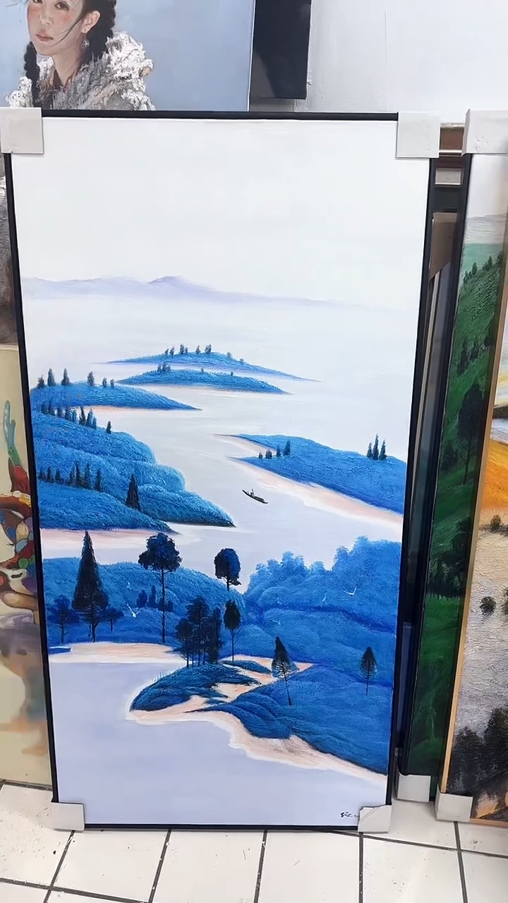 【闪购商品】手绘高端艺术油画 70*140