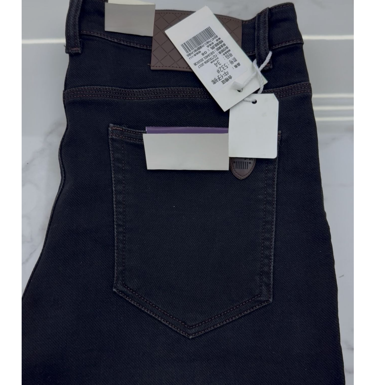 2025新款冬季男牛休闲裤时尚532#黑色