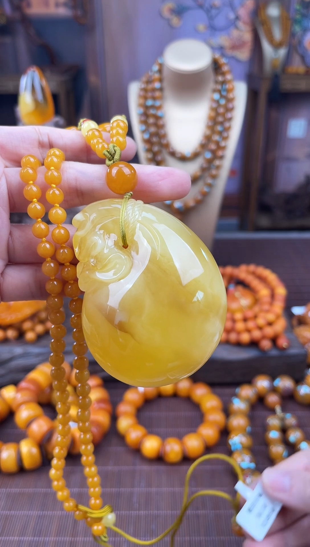 裸石琥珀未镶嵌多样性发货1，假一赔4