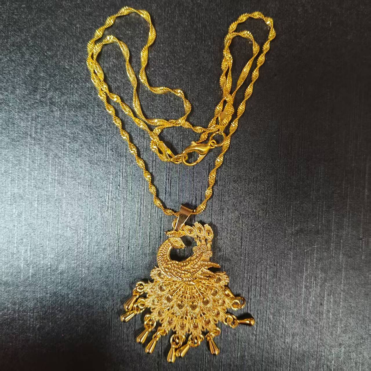 S27 精致项链古法经典中式古风简约设计节日礼物时尚轻奢饰品摆件