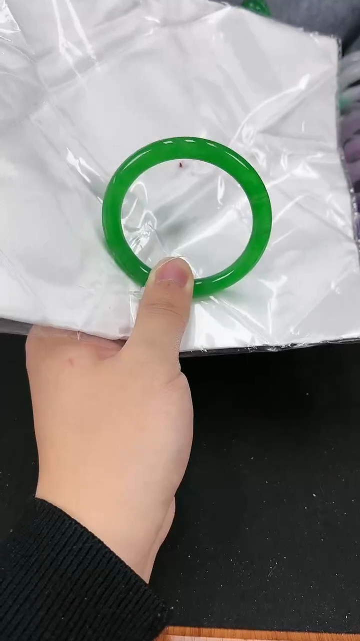 【闪购商品】砖雕s41圈口57.6 独货手镯