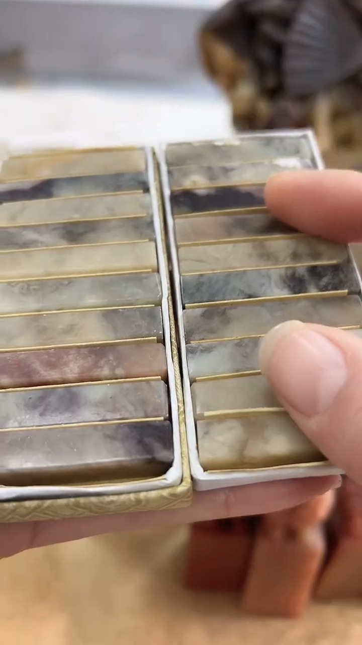 【知墨堂494#】印章石微瑕不挑30方【0.8*4】