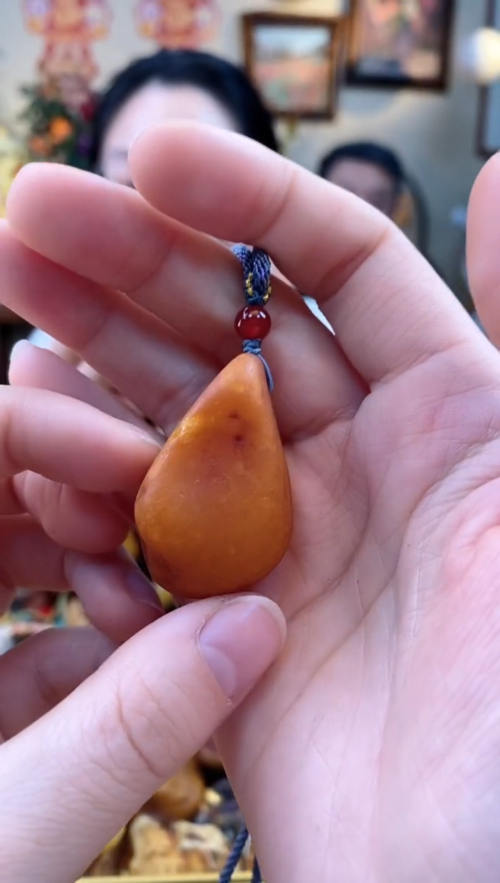 【闪购商品】琥珀颈饰未镶嵌吊坠