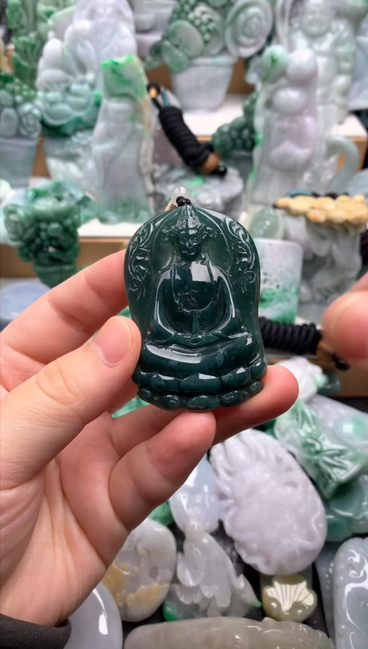 吊坠(不含链)未镶嵌翡翠1