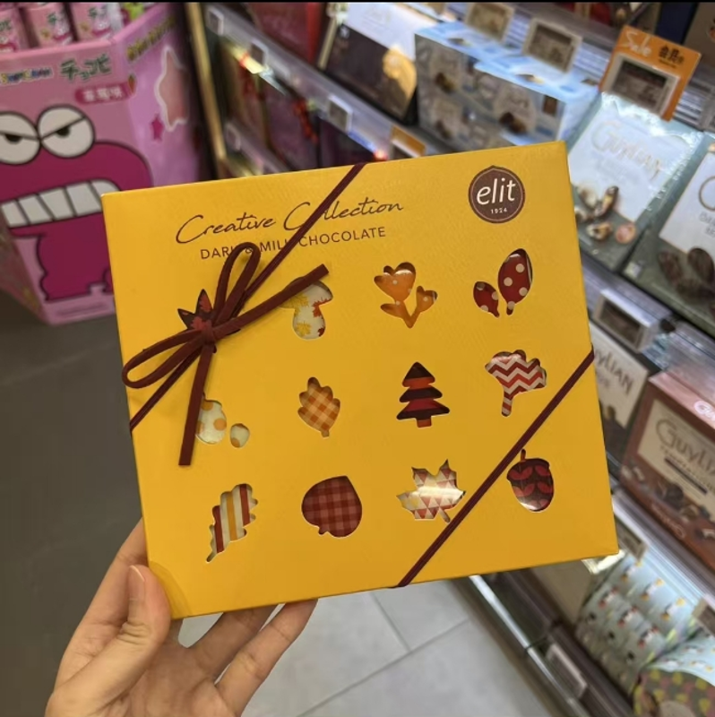 【情人节】依妮120g片装双重巧克力