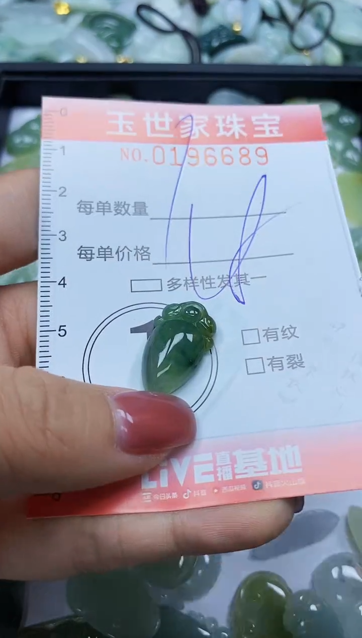 【闪购商品】翡翠颈饰未镶嵌闪购0196689