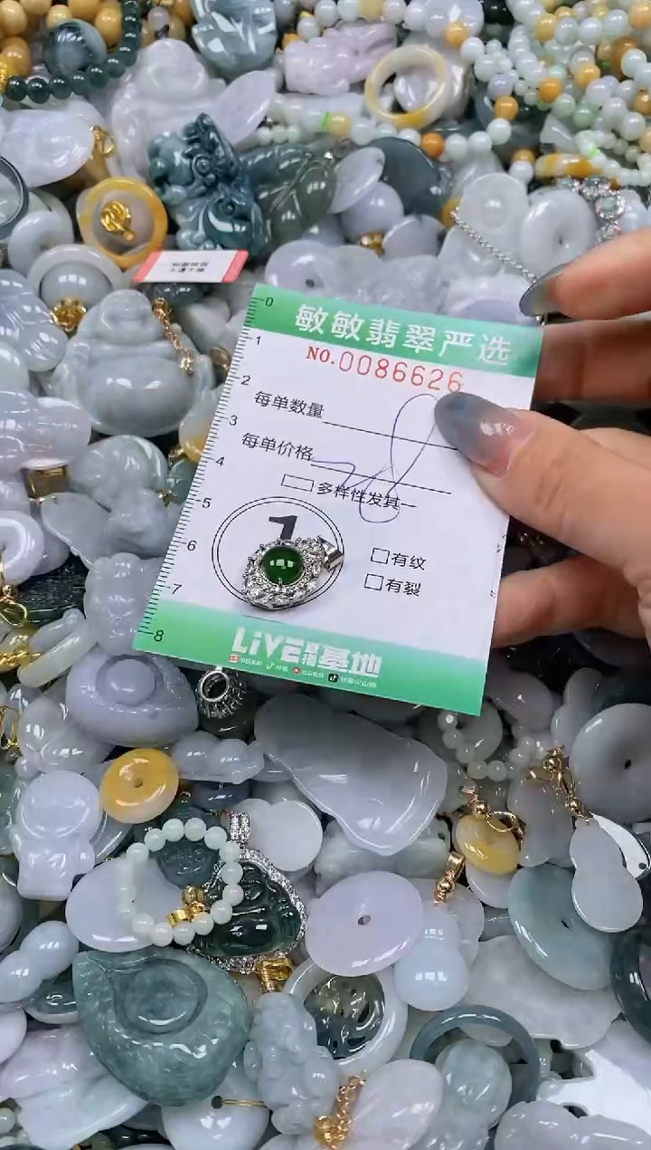 【闪购商品】翡翠颈饰未镶嵌闪购0086626