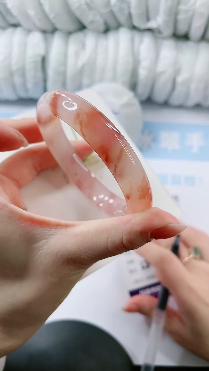 【闪购商品】石英质玉手镯未镶嵌多样性发货L291-62