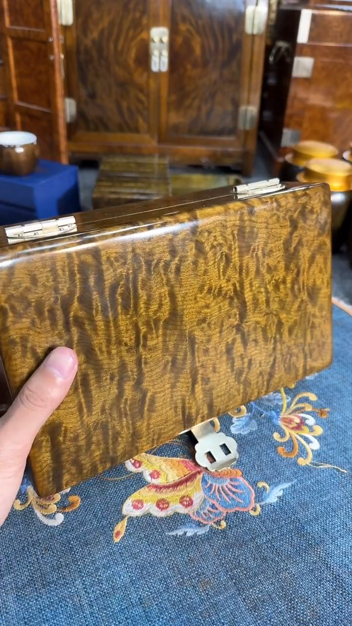 【闪购商品】乌木类成套家具阴沉首饰盒（大师工）  s29