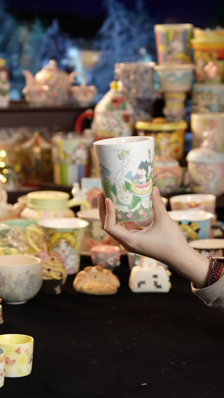 其他陶景德镇釉下彩手绘设计师款陶瓷