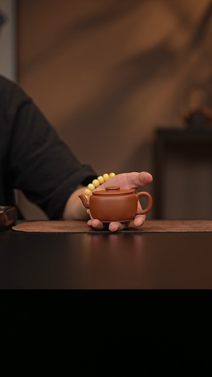 允禾斋 紫砂壶  汉瓦 降坡