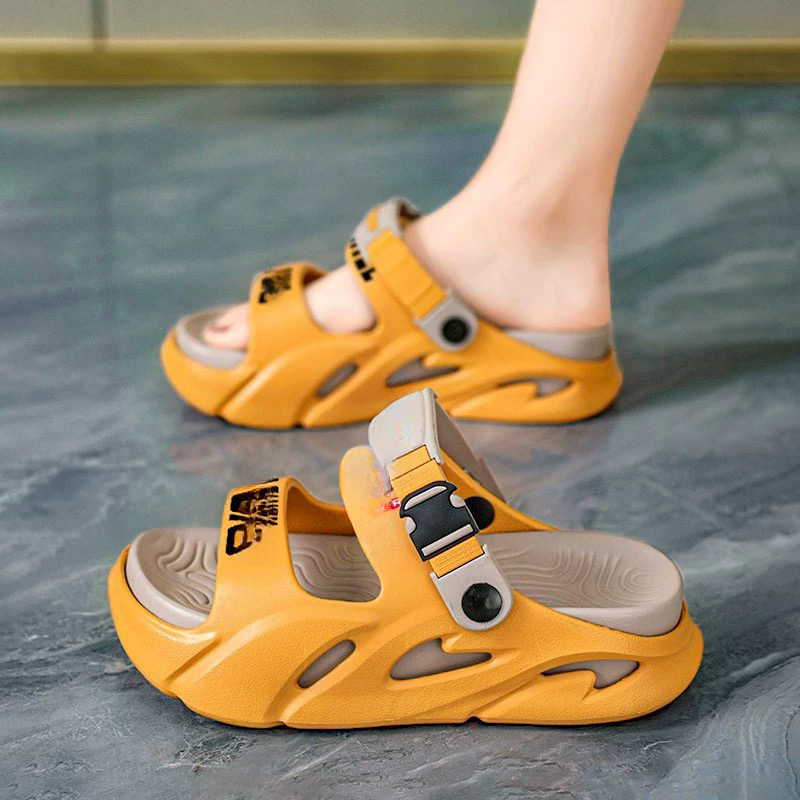 夏季外穿软底凉鞋男女同款