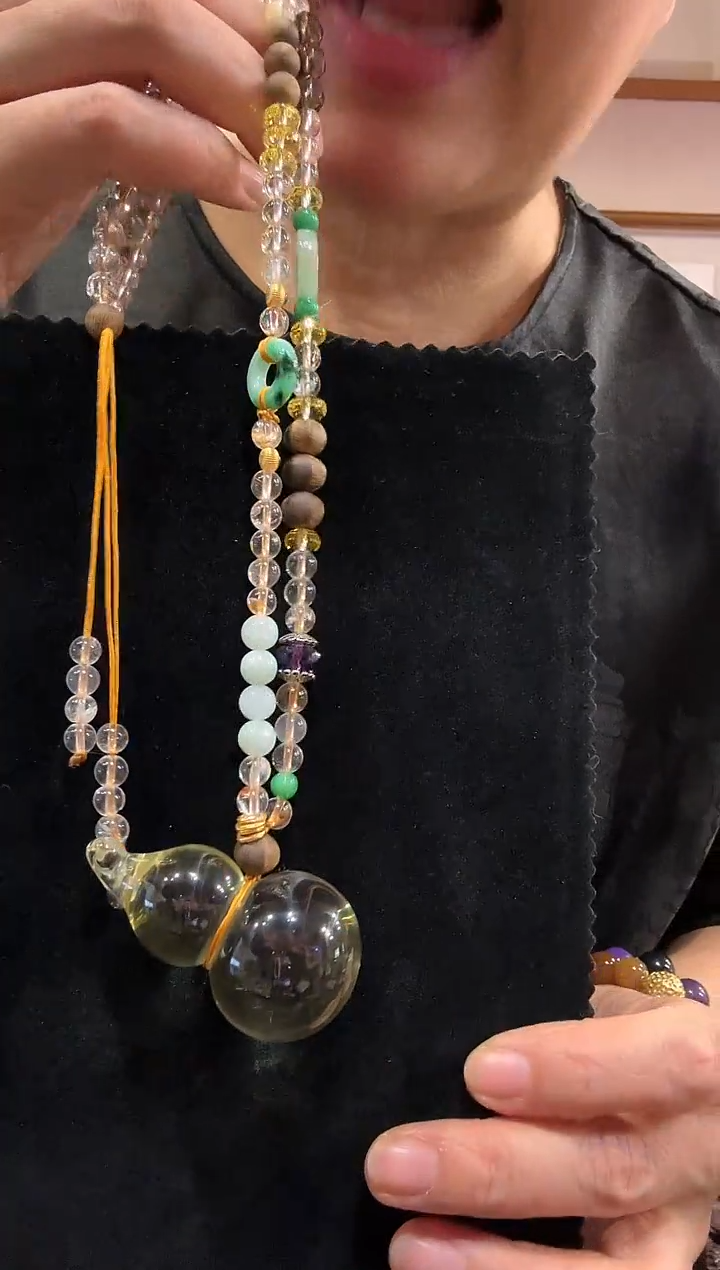 颈饰未镶嵌水晶国风