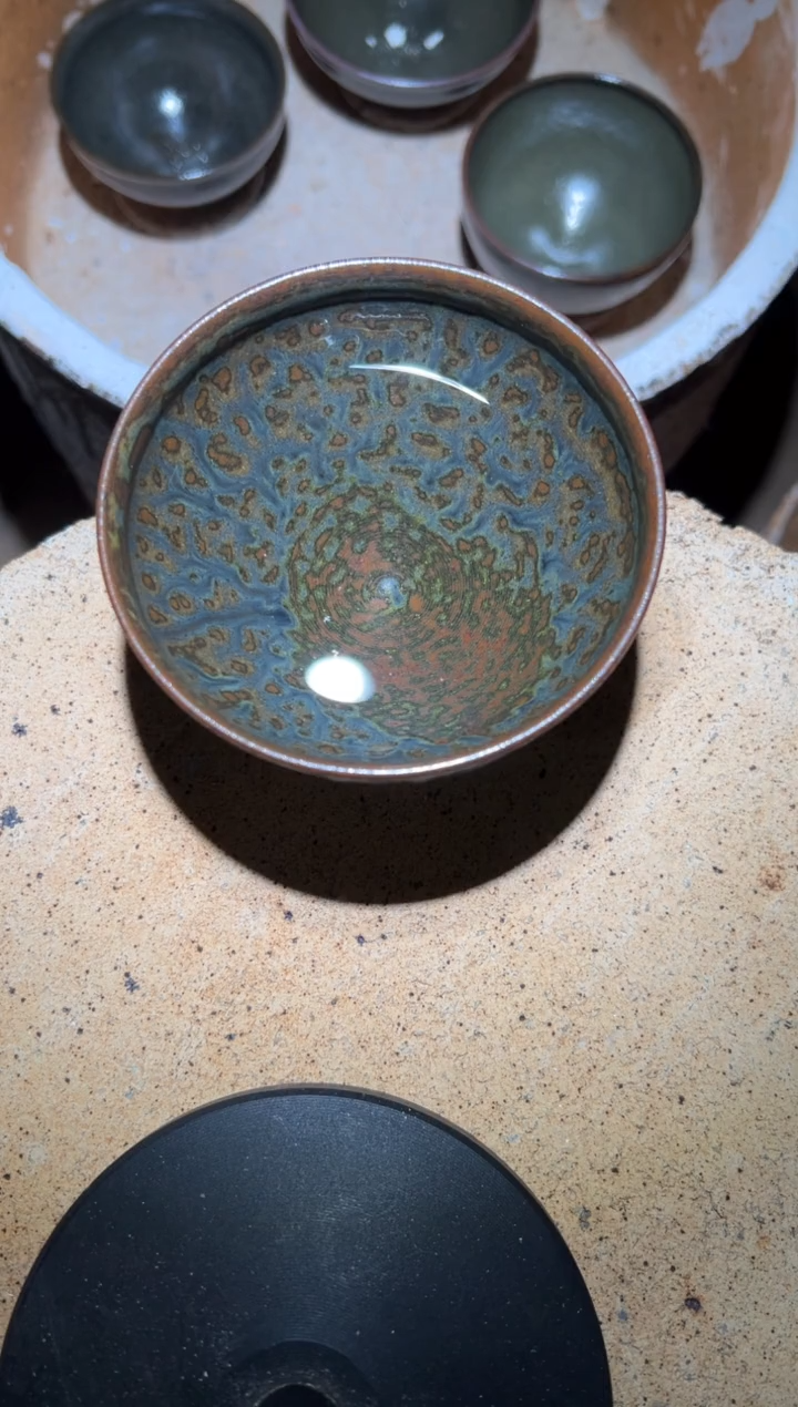 【闪购商品】茶盏见盏茶器余启虎建盏13号