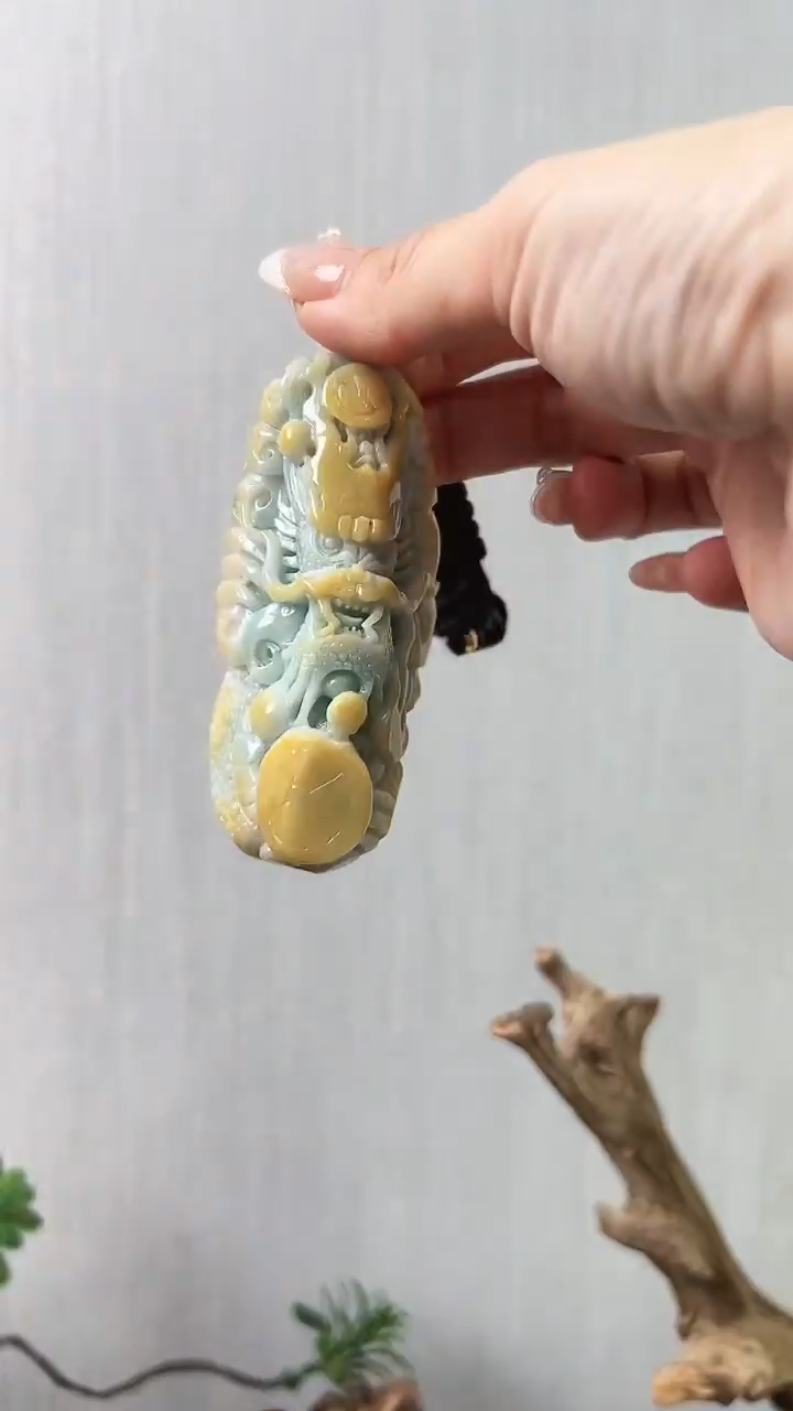 【闪购商品】翡翠颈饰未镶嵌龙