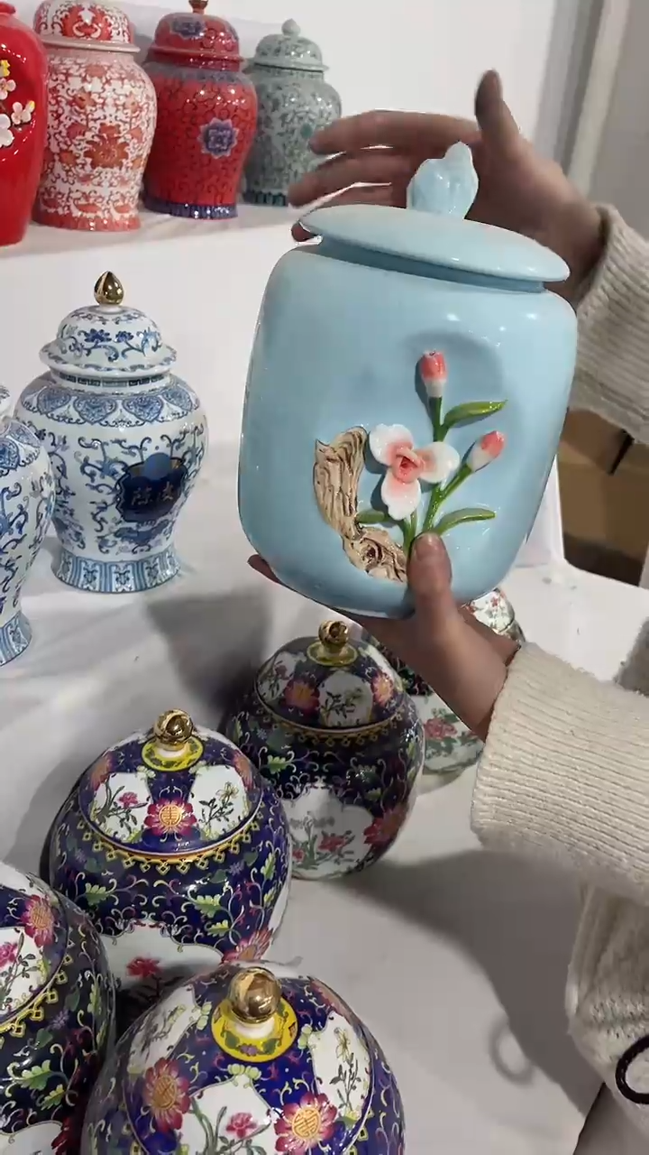 【闪购商品】陶瓷茶叶罐密封罐等