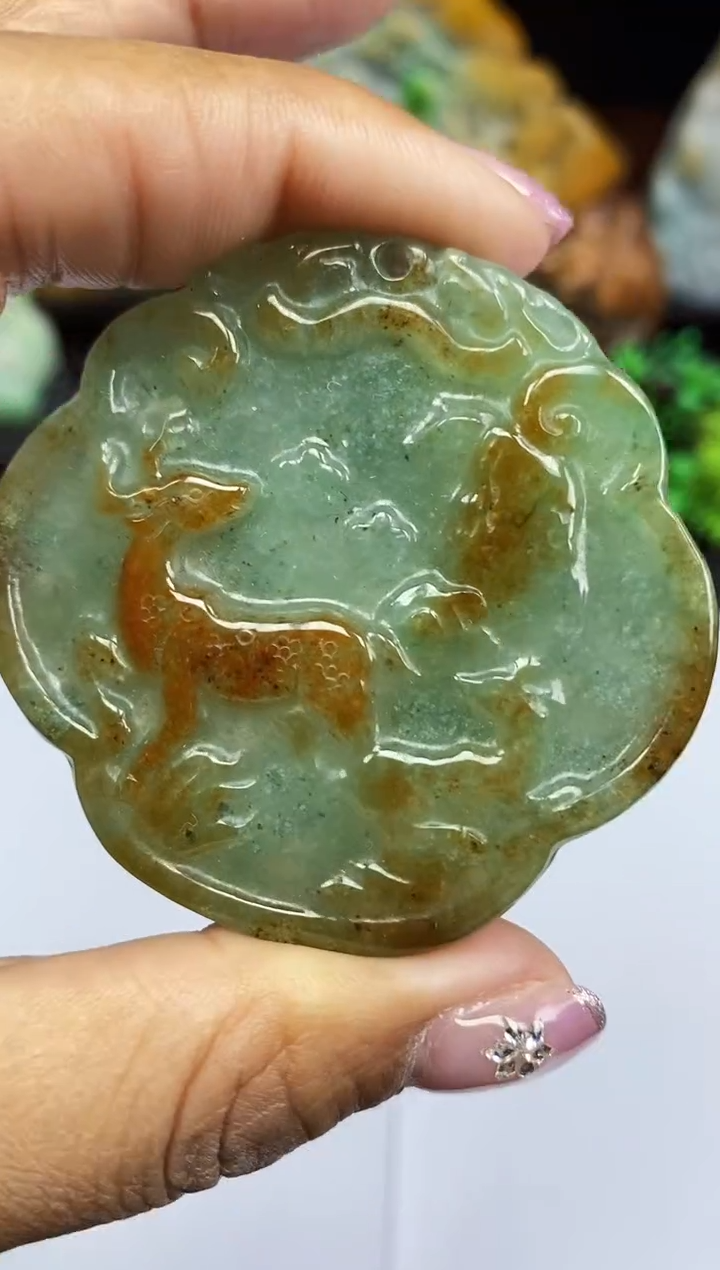 【闪购商品】翡翠颈饰未镶嵌翡翠A货