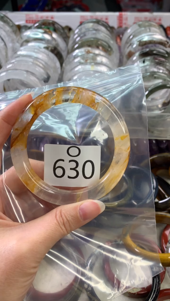 【闪购商品】水晶水晶手镯O未镶嵌630-60