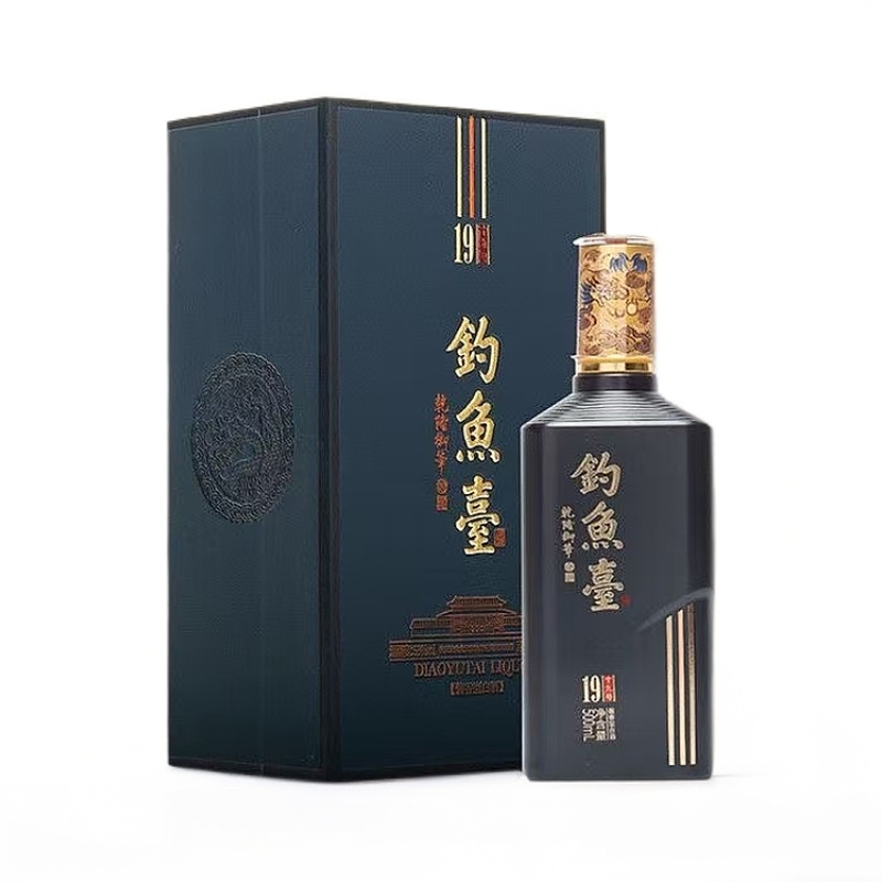 钓鱼台【2021年】钓鱼台19号酒（酱香型白酒）单瓶装53度500ml