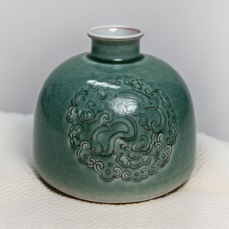 郎窑绿 太白尊   