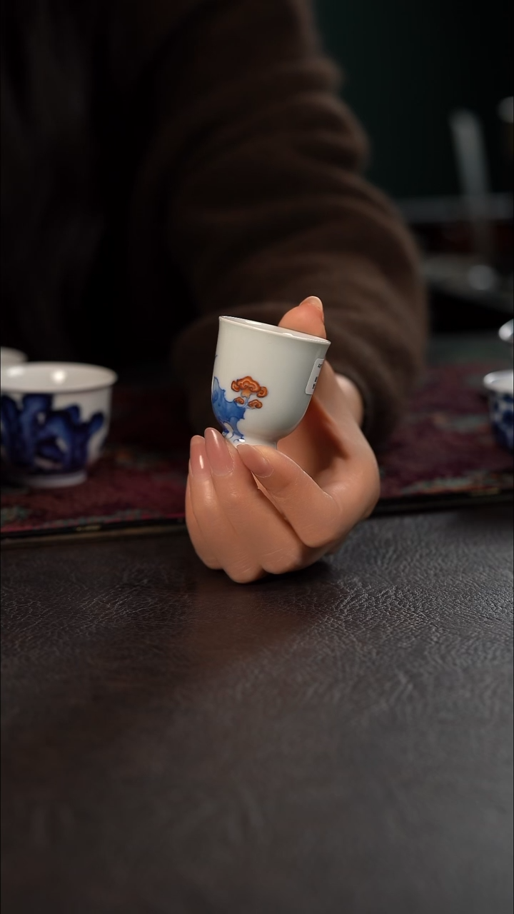 聚澜堂君子之交小闻香杯