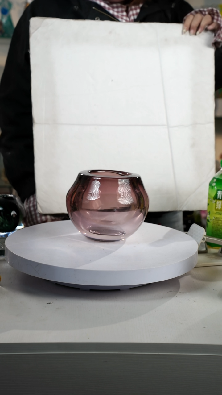【闪购商品】琉璃【弘扬】高轻奢琉璃花器微瑕福利高15