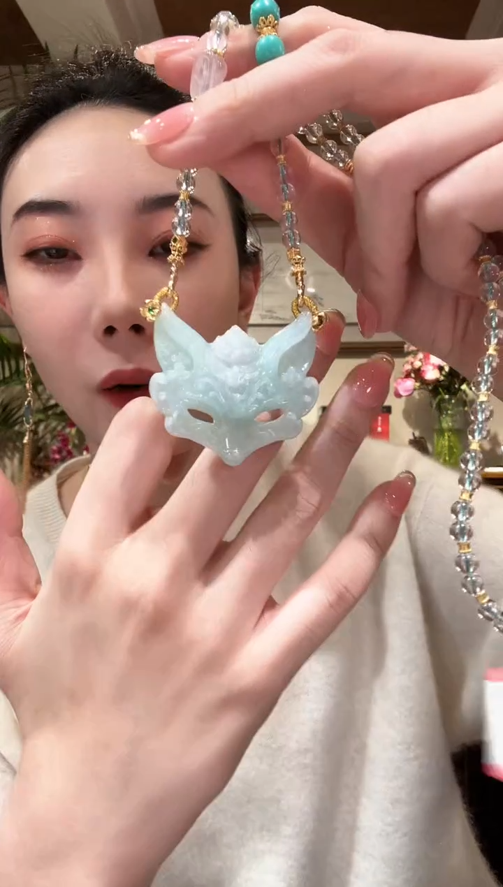 【闪购商品】翡翠颈饰未镶嵌国风