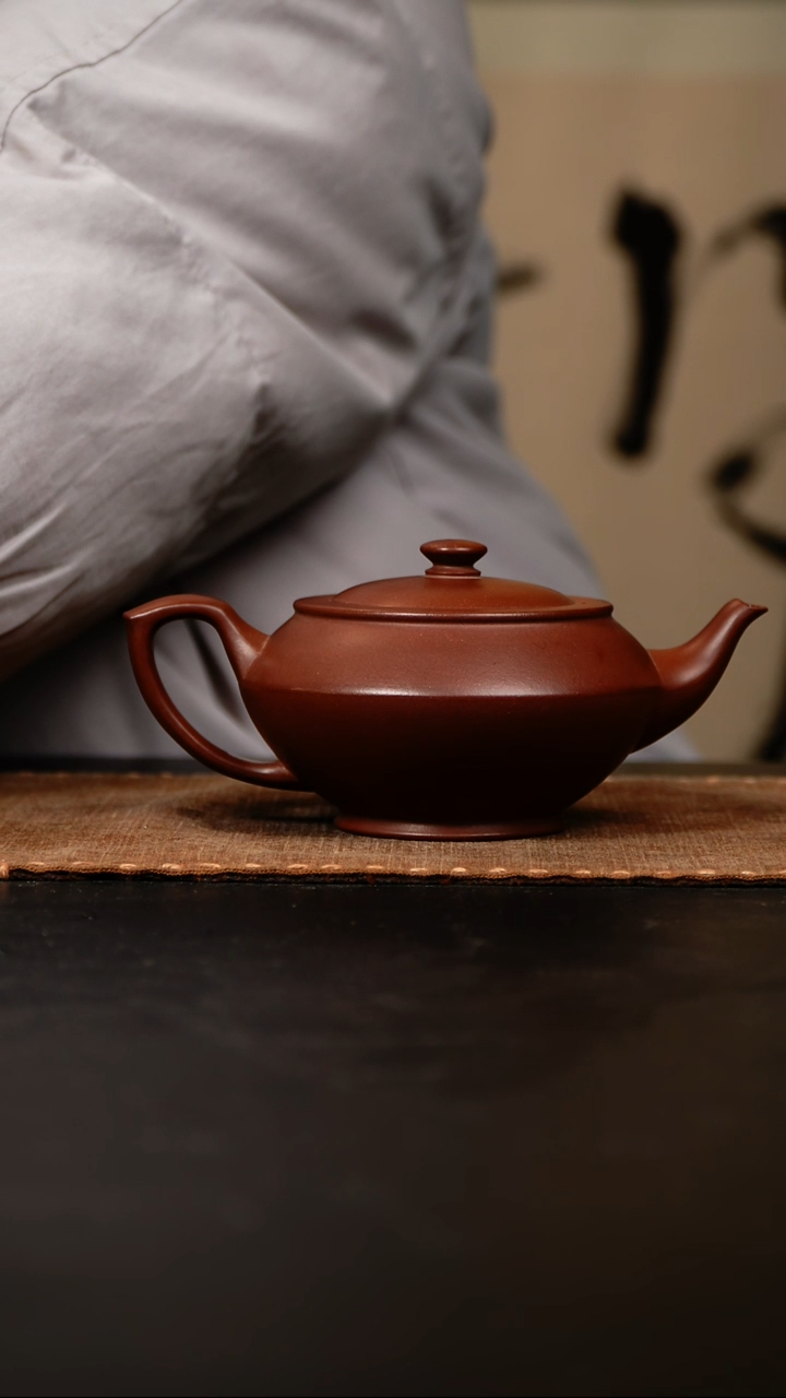 【闪购商品】紫砂茶壶汉云壶紫泥200cc