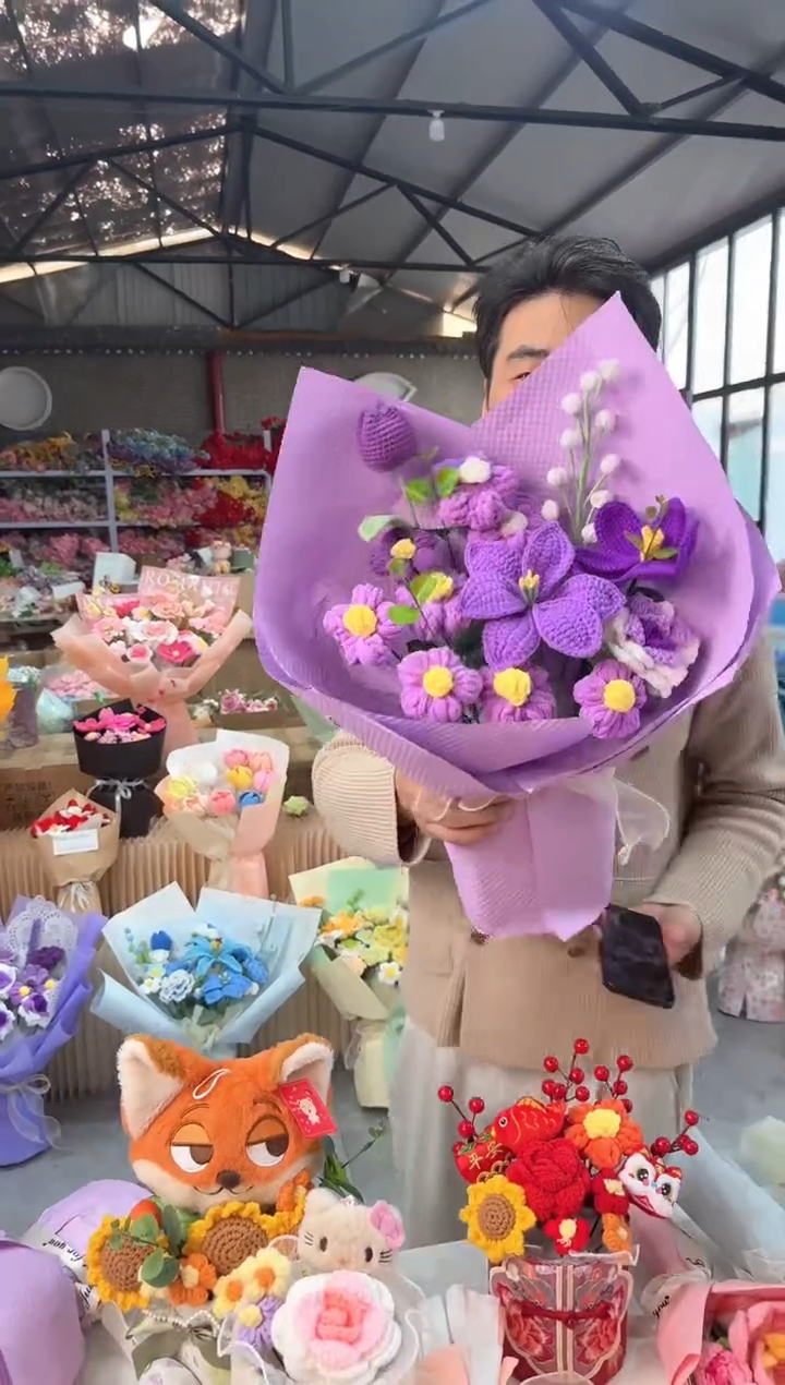 非遗手工花束孤品清仓!!!!!