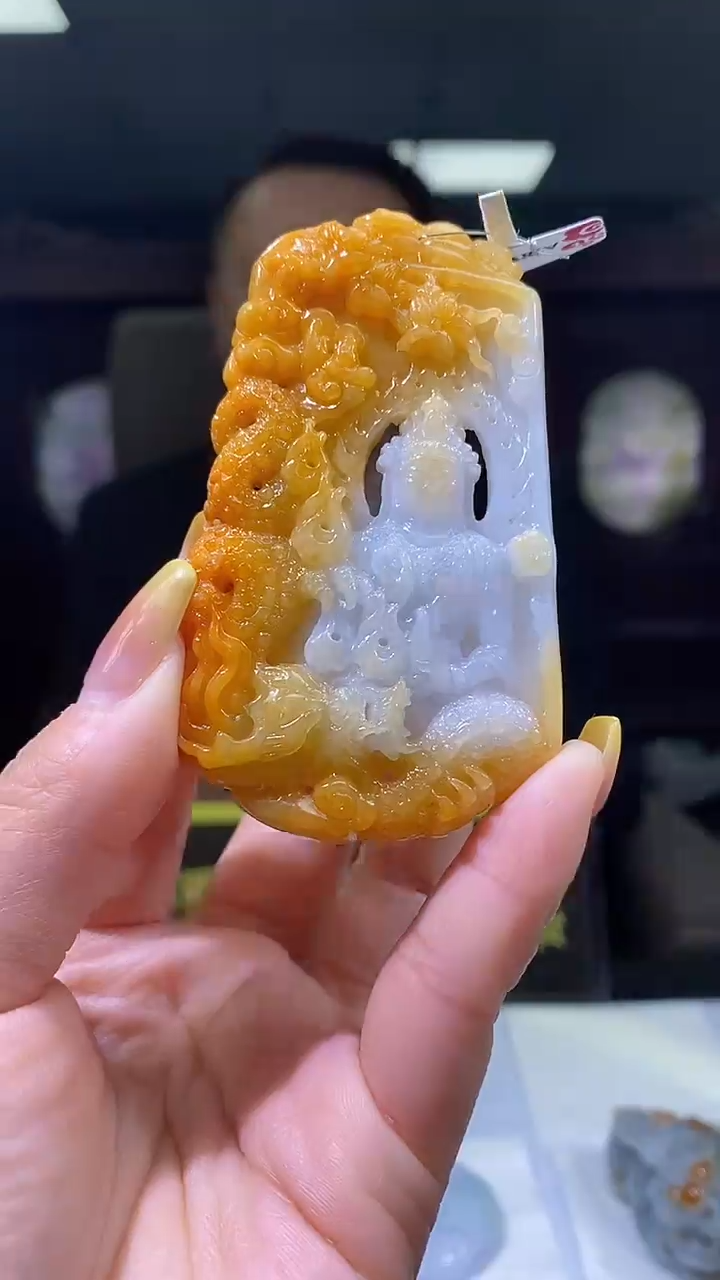 未镶嵌定制翡翠05/1219/W/观音