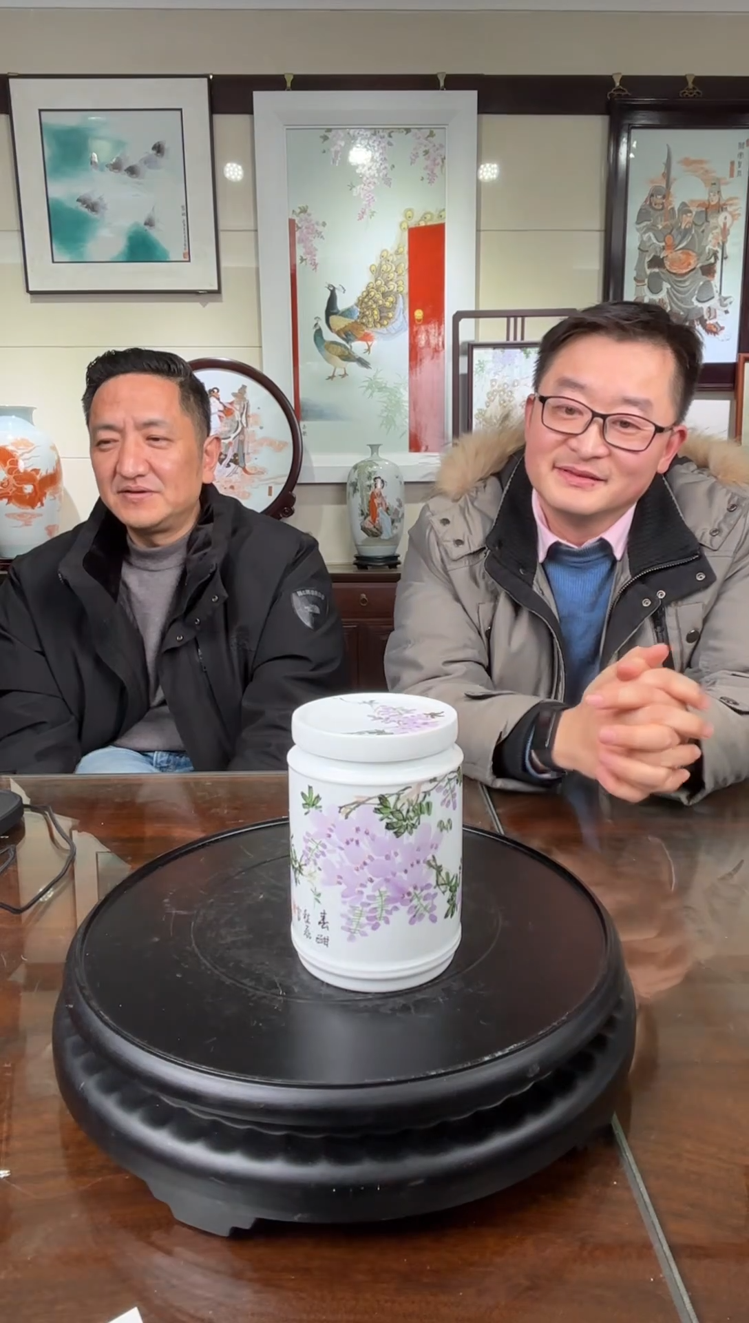 【闪购商品】摆件G27【人间瓷画】《程磊》