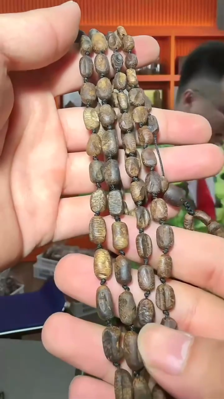 沉香手串40号长串多样性发一